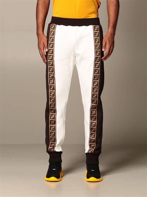 jogging fendi homme|fendi jogging pants.